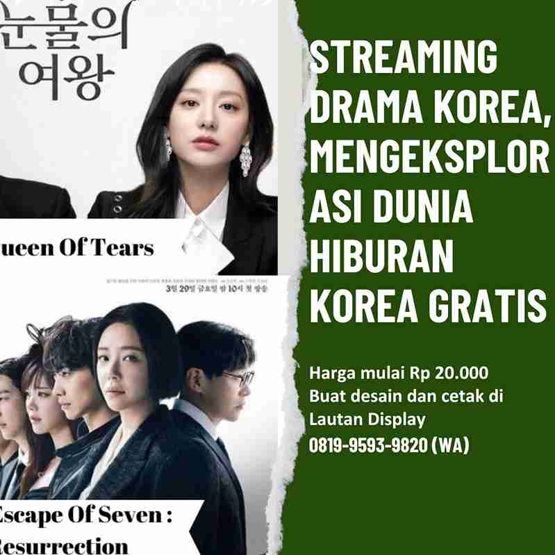 Streaming Drama Korea, Mengeksplorasi Dunia Hiburan Korea Gratis